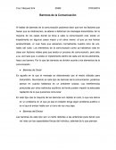 Barreras de la comunicación