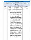 Aplicación de los fundamentos de la administración y sistema educacional de la fuerza aérea de Chile