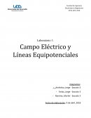 Informe 1 EM - Laboratorio 1: Campo eléctrico y Líneas equipotenciales