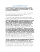 La discriminación social