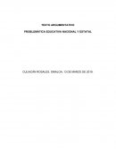 Problematica nacional y estatal