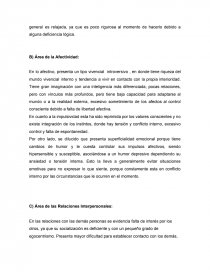 INFORME EVALUACIÓN PSICOLÓGICA, Test de Rorschach - Informes - Alheli Belen  Villarroel