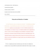 Educación sin filosofía en Colombia
