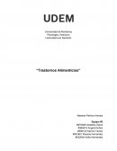 Psicologia y Nutricion“Trastornos Alimenticios"