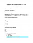 INGENIAERÍA EN GESTIÓN EMPRESARIAL. Investigación de operaciones