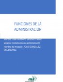 Las cuatro funciones de la administración