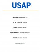 Marcas y patentes, aspectos legales