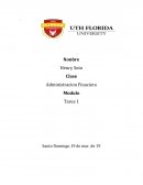 Administracion Finaciera, Bally Gears, Inc