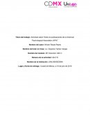 Actividad sobre “Estilo de publicaciones de la American Psychological Association (APA)”