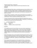 Etica profesional, preguntas base para entrevista