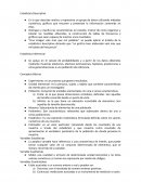Estadística Descriptiva. Estadística Inferencial