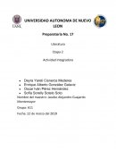 Actividad Integradora Literatura Etapa 2