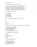 Aparato Respiratorio cuestionario s/r