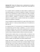 Practica No.5 Reporte sobre la implementación del análisis e interpretación de los datos e información