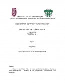 LABORATORIO DE QUÍMICA BÁSICA ENLACES PRACTICA Nº 1
