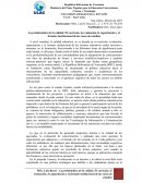 La problemática de la calidad educativa, currículo y evaluación