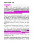 Adultez Emergente - Arnett