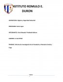 Informe de investigación de la Panadería y Pastelería Canela y Trigo