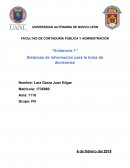 Sistemas de información para la toma de decisiones