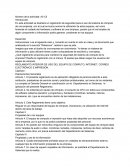 Seguridad para el uso del sistema de cómputo de una empresa