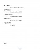 Proyecto Formación Cívica y Ética