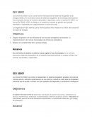 Declaracion iso y ohsas