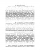 Exposicion de motivos ante un organo electoral