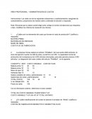 Area profesional - Administracion de costos