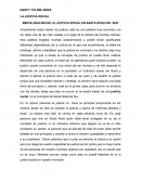 BREVE ANALISIS DE LA JUSTICIA SOCIAL EN SANTA ROSA DEL SUR