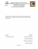 ELABORACION DE ABONO A PARTIR DE DESECHOS ORGANICOS EN BENEFICIO DE LA COMUNIDAD OFICINA UNO DE EL TIGRE DE ESTDO ANZOATEGUI