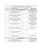 LISTA DE CHEQUEO INSPECCION DE SEGURIDAD Y SALUD EN EL TRABAJO
