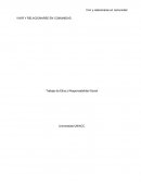 Trabajo de Ètica y Responsabilidad Social