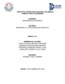 INGENIERIA ELECTRONICA. DESARROLLO Y EVALUACION DE PROYECTO