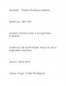 Impacto en la ingeniera industrial
