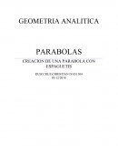 GEOMETRIA ANALITICA PARABOLAS