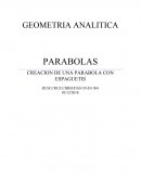 GEOMETRIA ANALITICA PARABOLAS