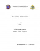 ÉTICA, SOCIEDAD Y PROFESIÓN. Cambio Cultural y Repercusiones Éticas