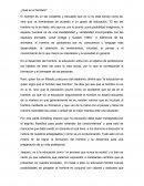 ¿Qué es el hombre?