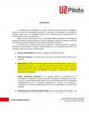 Enunciado preciso que hace mención al tema a tratar por el proyecto