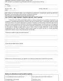 Evaluación global primer trimestre. Octavo año. Lenguaje y comunicación