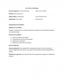 PLAN DE AUDITORIA Empresa: pollo bucanero s.a