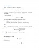 Ejemplos Ecuaciones Cuadraticas