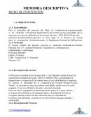 Memoria de calculo - muro de contencion