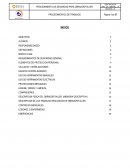 PROCEDIMIENTOS DE SEGURIDAD