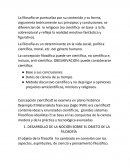 La concepción filosófica