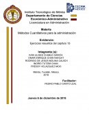 Métodos Cuantitativos para la administración