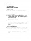 CONOCIENDO MÍ LIBRO DE ESPAÑOL