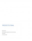 Proyecto final legislación de prevención de riesgos