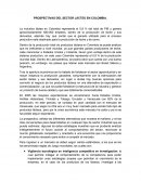 Prospectivas del Sector Lacteo en Colombia