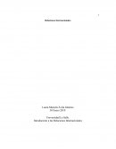 Historia de las relaciones internacionales, Según el trabajo escrito por la profesora Esther Barbé